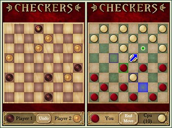 Android Checkers Free screen shots