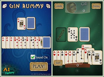 Android Gin Rummy Free screen shots