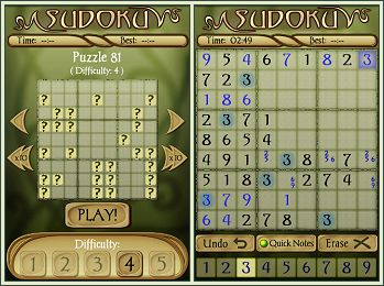 Android Sudoku Free screen shots