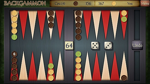 Android Backgammon screenshot