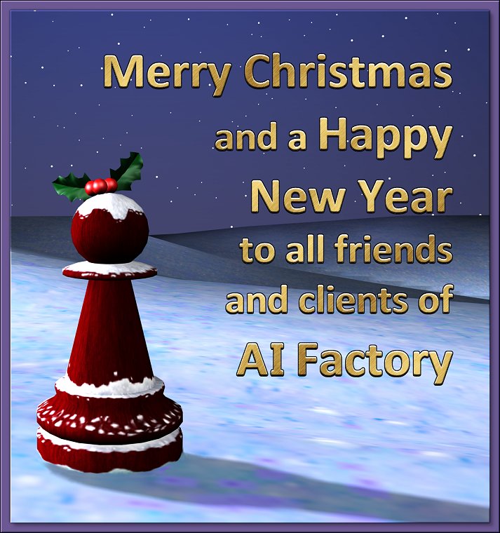 AI Factory's Christmas card 2008