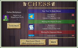 Android Chess multiplayer screenshot