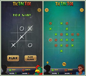 Android Tic Tac Toe Universe